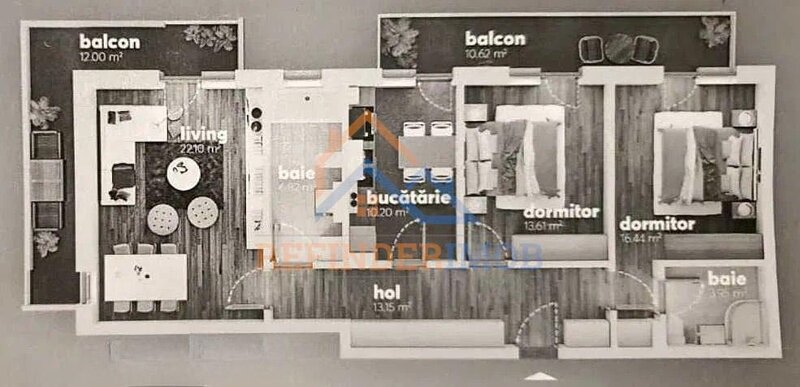 Cartierul Solar vanzare apartament 3 camere